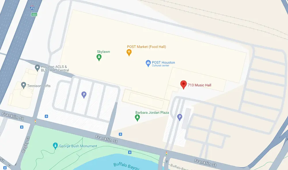 713 music hall parking