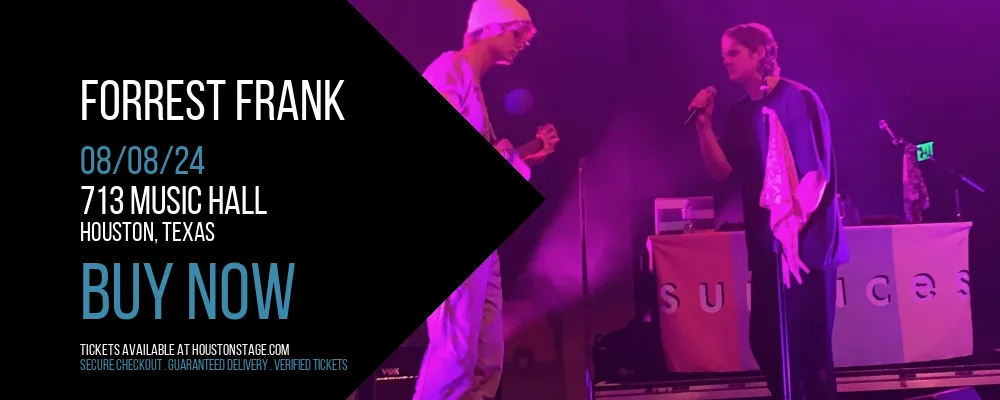 Forrest Frank at 713 Music Hall