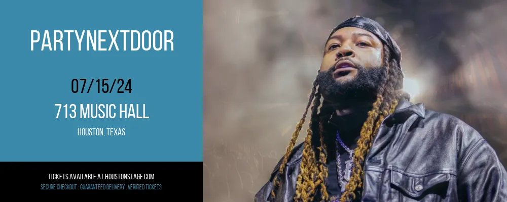 Partynextdoor at 713 Music Hall