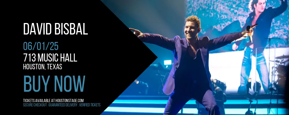 David Bisbal at 713 Music Hall