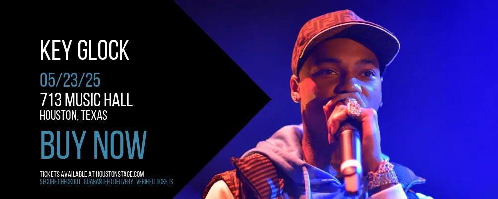 Key Glock at 713 Music Hall