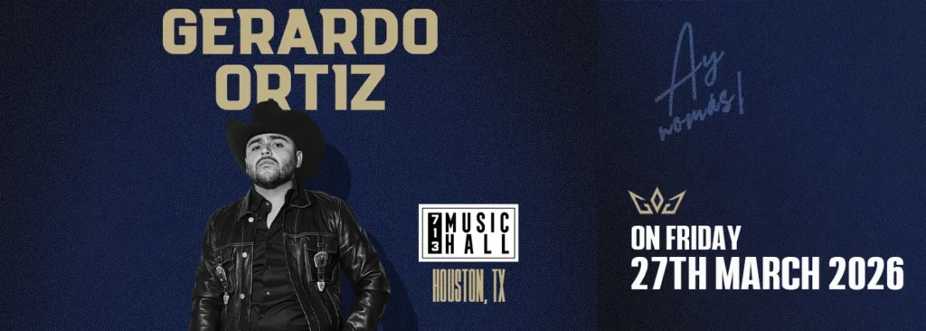 Gerardo Ortiz at 713 Music Hall