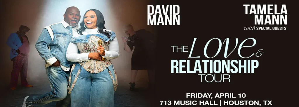David and Tamela Mann at 713 Music Hall