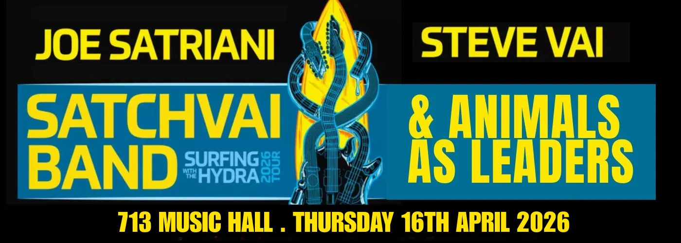 SatchVai Band: Joe Satriani & Steve Vai & Animals As Leaders