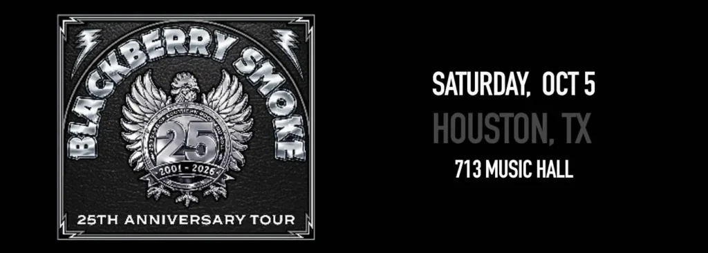 Blackberry Smoke at 713 Music Hall