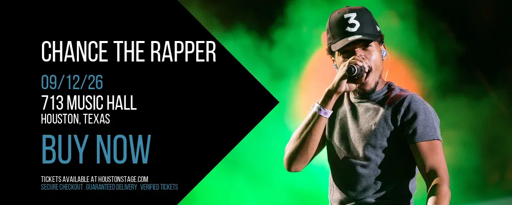 Chance The Rapper at 713 Music Hall
