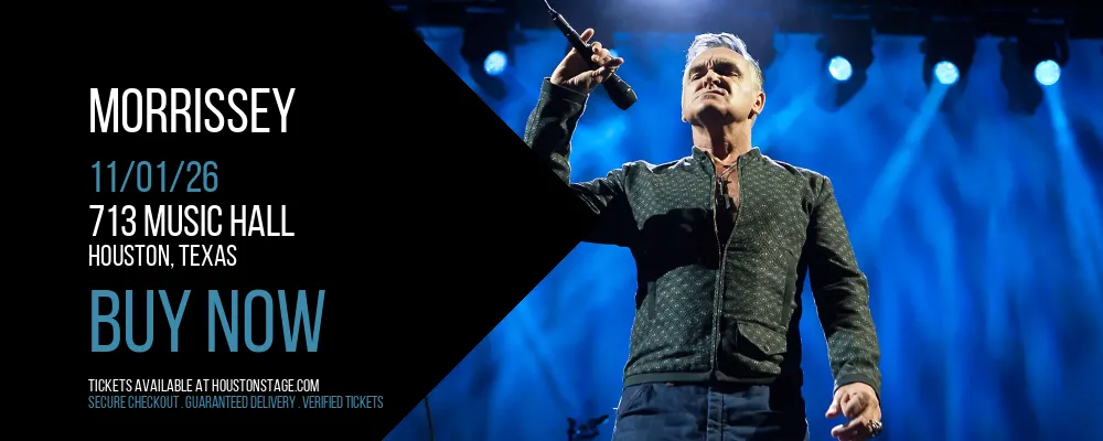 Morrissey at 713 Music Hall